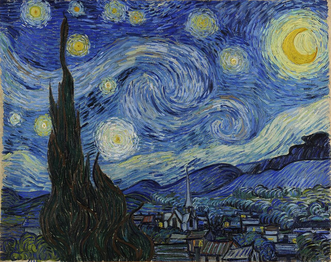 고흐 — 〈별이 빛나는 밤〉 — Van Gogh — The Starry Night (1889)