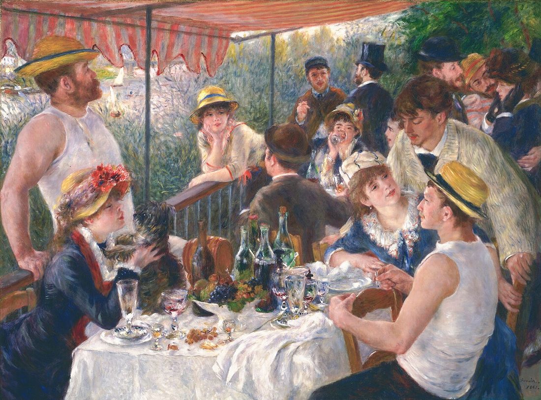 르누아르 — 〈뱃놀이 하는 사람들의 점심〉 — Renoir — Luncheon of the Boating Party (1880–1881)