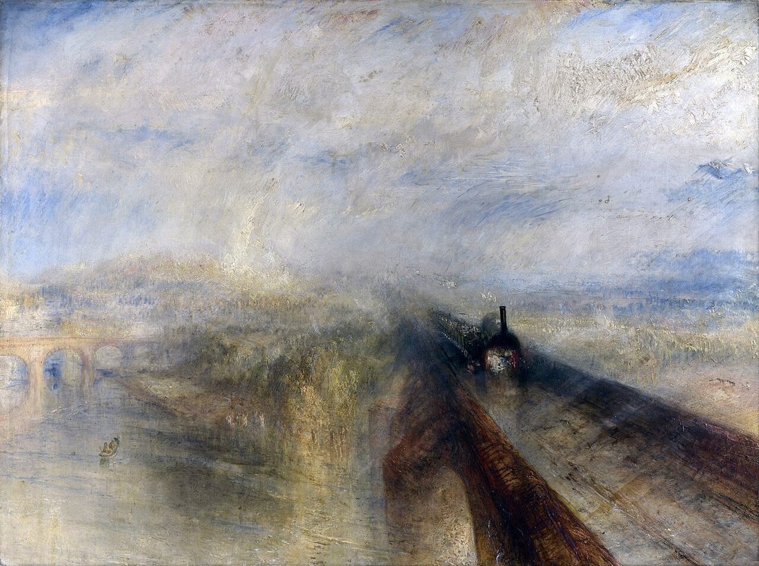 터너 — 〈비, 증기, 속도〉 — Turner — Rain, Steam and Speed (1844)