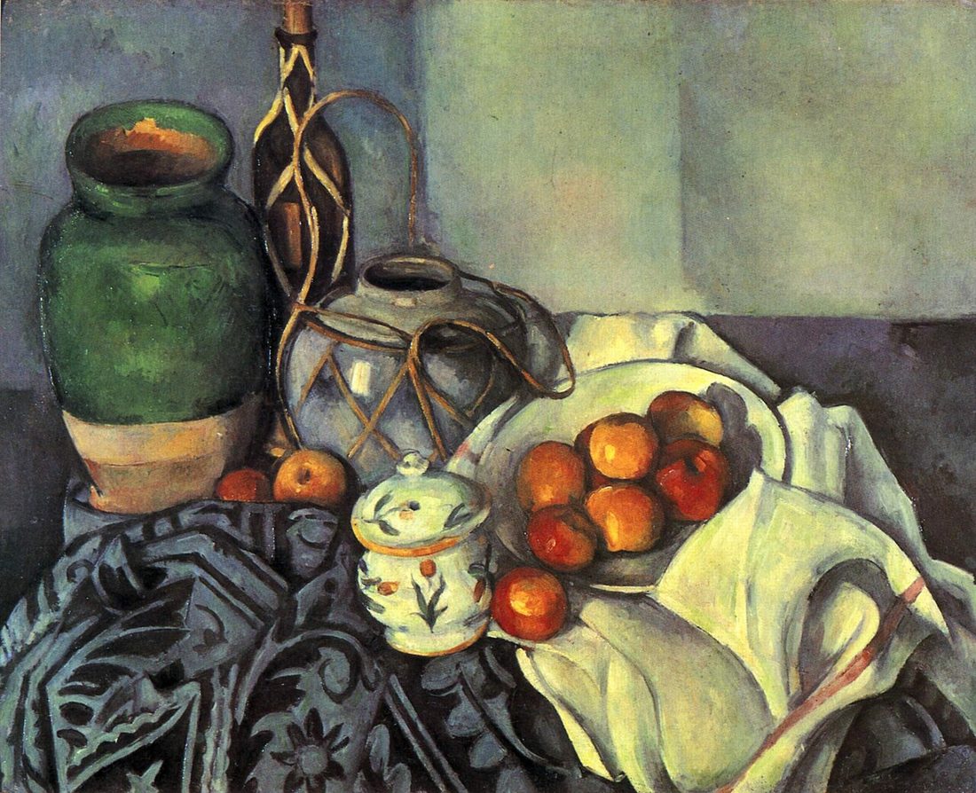 세잔 — 〈사과가 있는 정물〉 — Cézanne — Still Life with Apples (1890s)