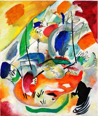 칸딘스키 — 〈즉흥 제31번(해전)〉 — Kandinsky — Improvisation 31 (Sea Battle) (1913)