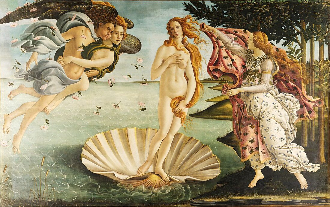 보티첼리 — 〈비너스의 탄생〉 — Botticelli — The Birth of Venus (c. 1485)