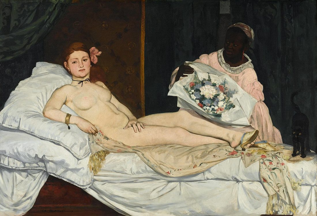 마네 — 〈올랭피아〉 — Manet — Olympia (1863)