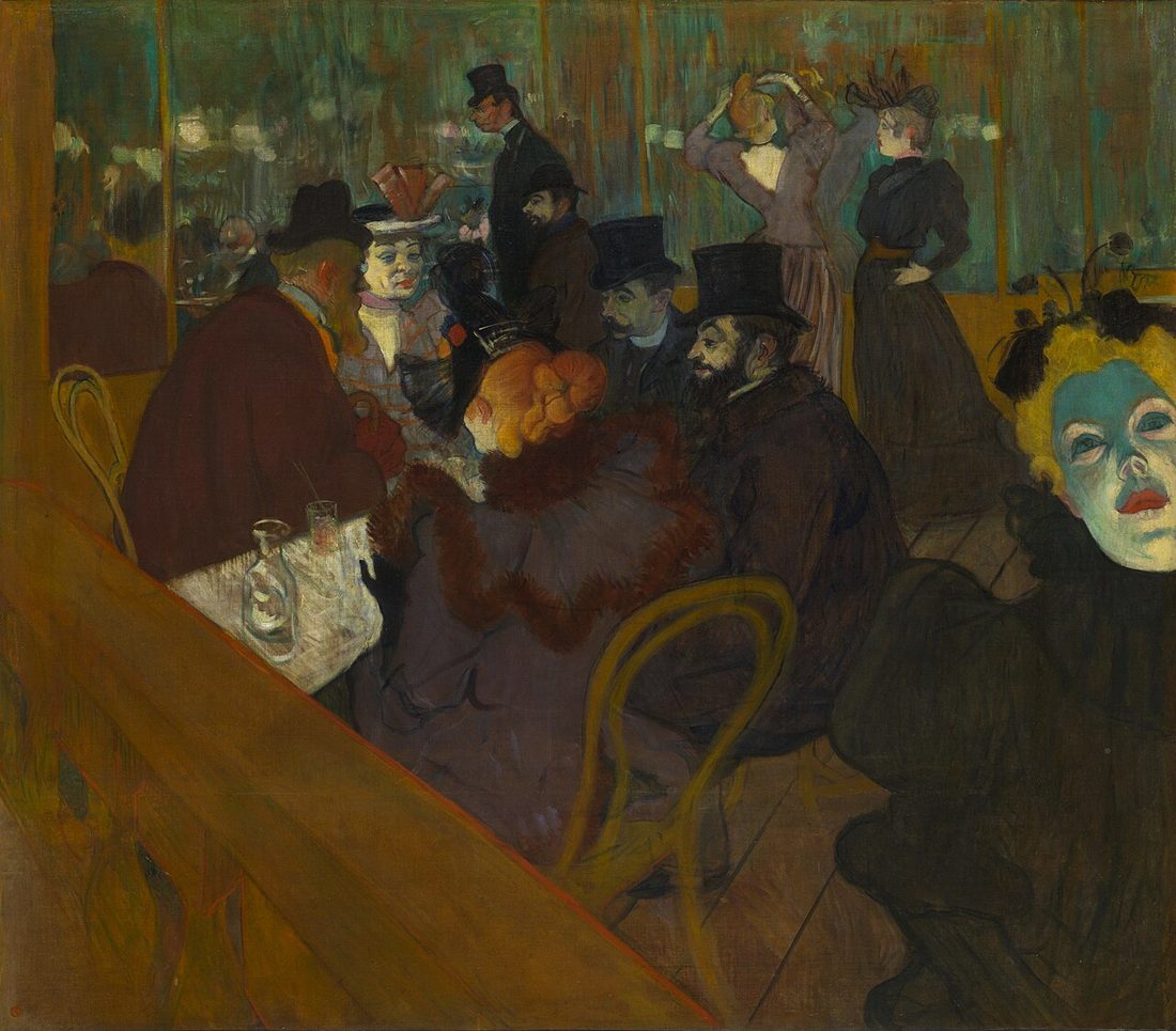 로트레크 — 〈물랭 루즈에서〉 — Toulouse-Lautrec — At the Moulin Rouge (1892–1895)