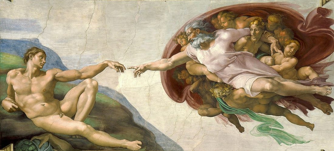 미켈란젤로 — 〈아담의 창조〉 — Michelangelo — The Creation of Adam (1511–1512)