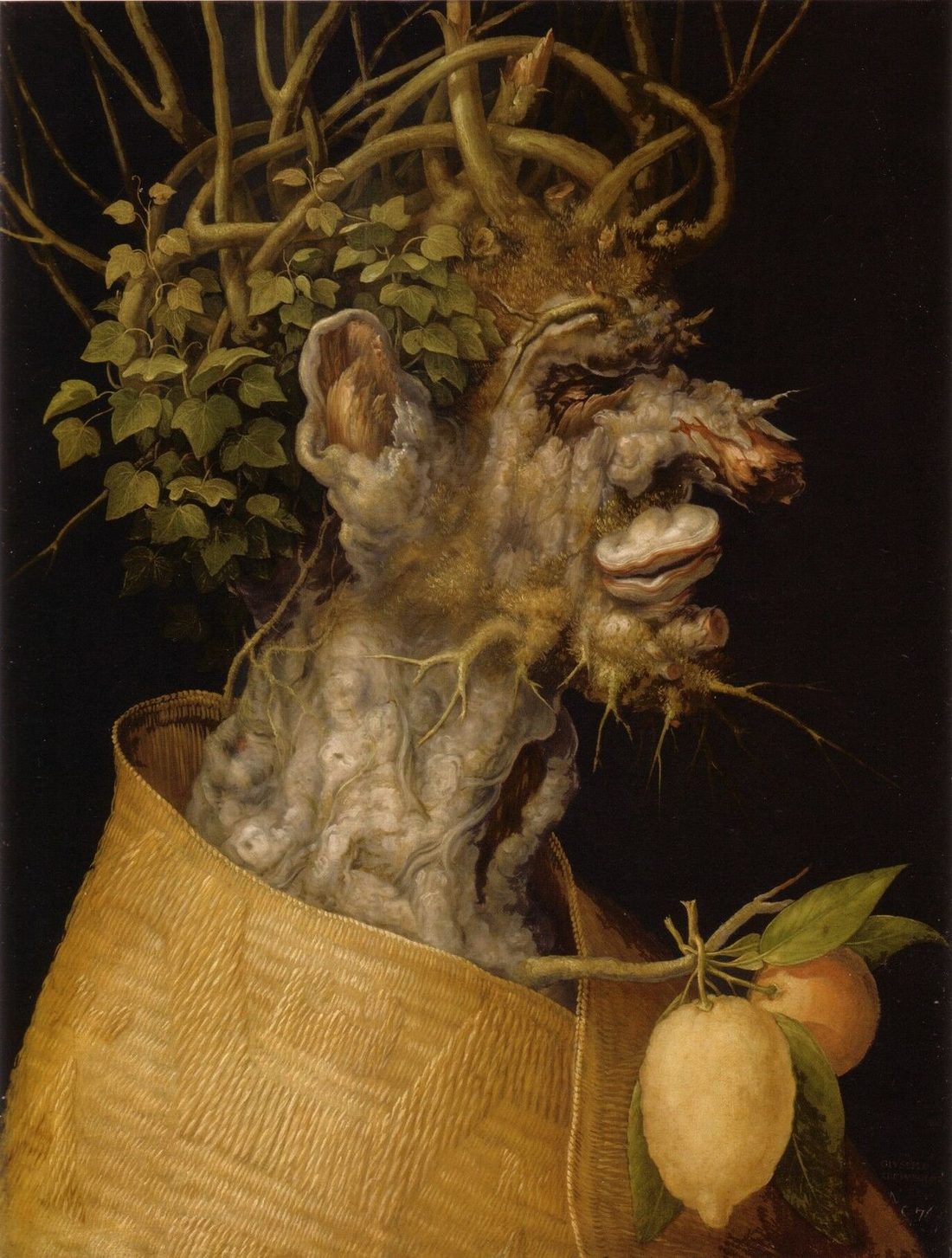 아르침볼도 — 〈사계〉 — Arcimboldo — The Four Seasons (1563–1573)