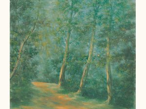 〈산길〉 (1963, 46 × 53 cm)