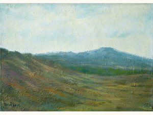 〈山〉 (1973, 41 × 27 cm)