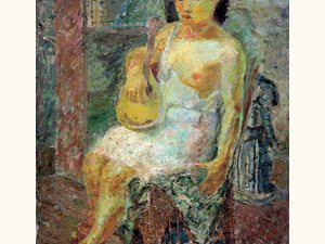 〈女人〉 (1946, 90×65 cm)
