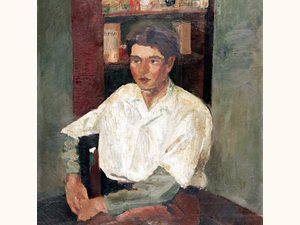 〈男子〉 (1950, 110×83 cm)